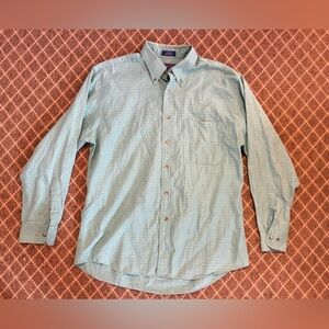 Pendleton Aqua Checkered Cotton Shirt